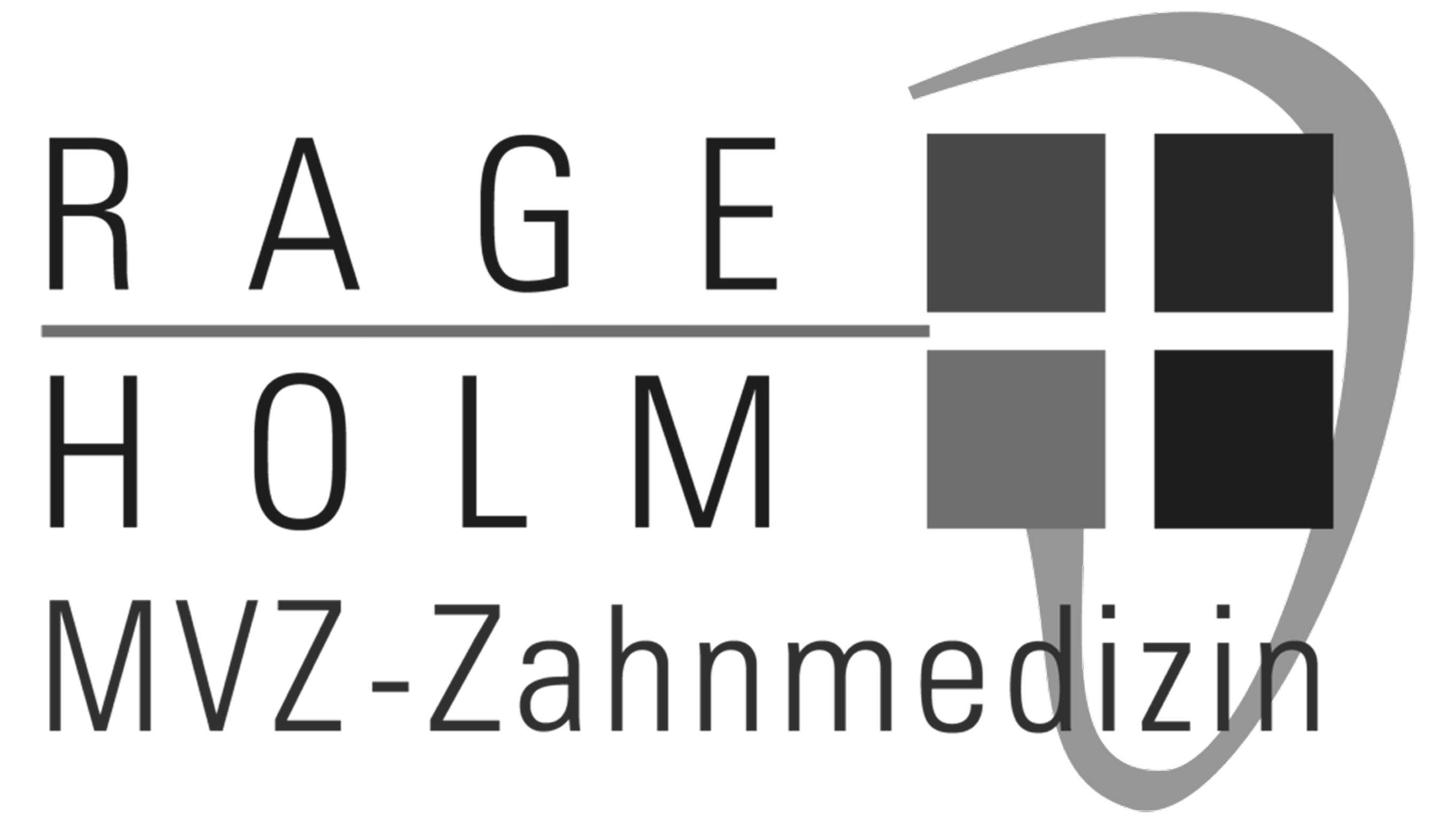 Rage Holm MVZ-Zahnmedizin Logo — Zahnmedizin-Kunde von Boldhouse